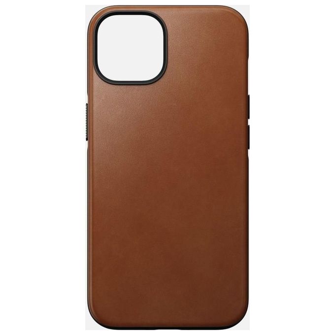 Nomad Modern Custodia in Pelle per iPhone 14 English Tan