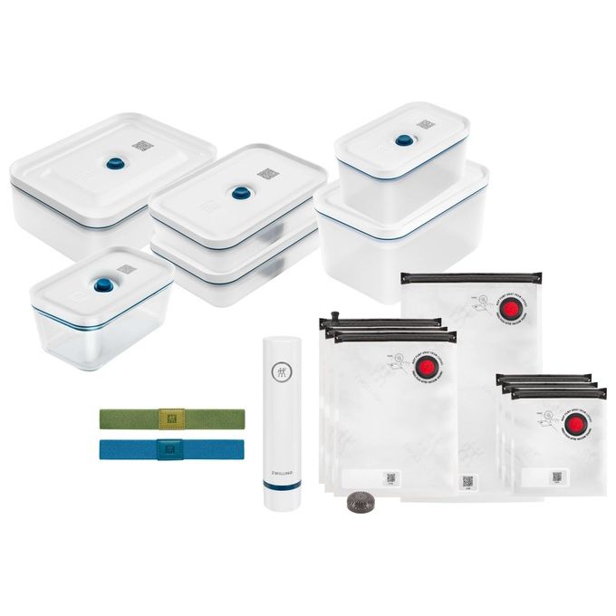 Zwilling FreshSave Family Kit La Mer Plastica 16 Pezzi