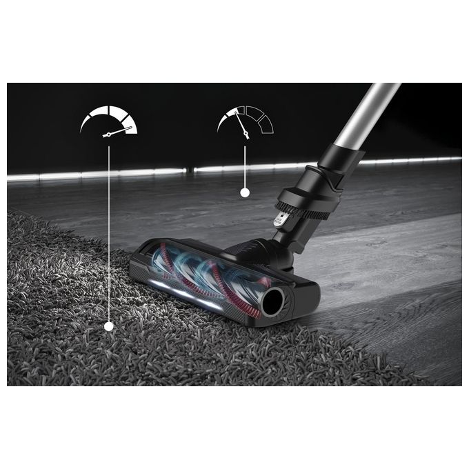 Rowenta X-Force Flex 9.60 RH2037WO Scopa Elettrica Senza Filo Nero-Porpora Senza Sacchetto