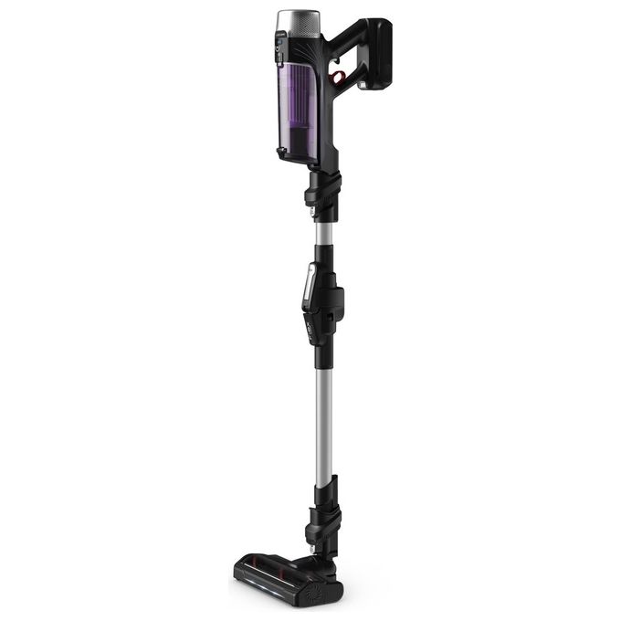 Rowenta X-Force Flex 9.60 RH2037WO Scopa Elettrica Senza Filo Nero-Porpora Senza Sacchetto