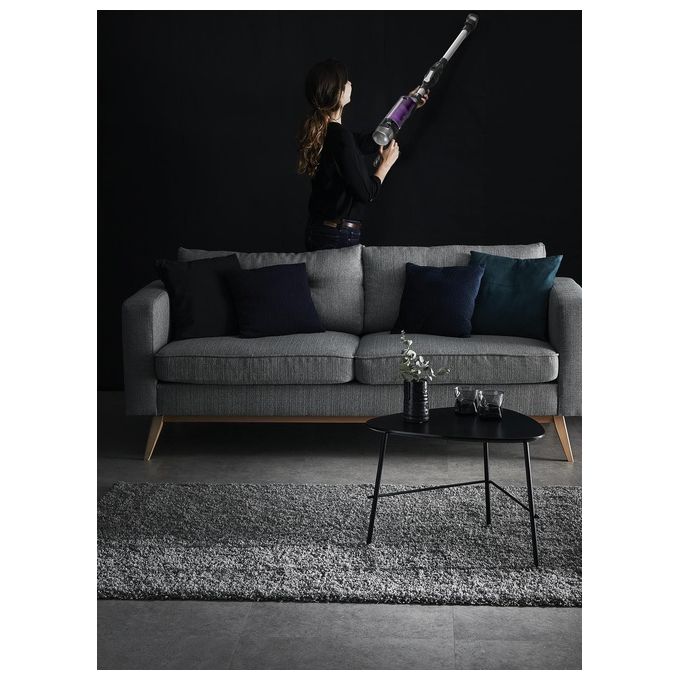 Rowenta X-Force Flex 9.60 RH2037WO Scopa Elettrica Senza Filo Nero-Porpora Senza Sacchetto