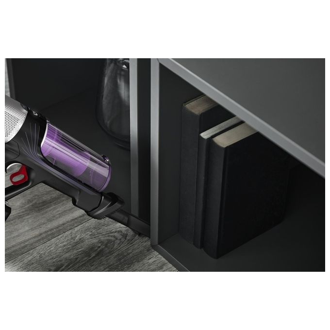 Rowenta X-Force Flex 9.60 RH2037WO Scopa Elettrica Senza Filo Nero-Porpora Senza Sacchetto