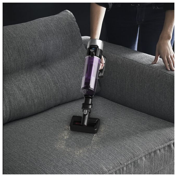 Rowenta X-Force Flex 9.60 RH2037WO Scopa Elettrica Senza Filo Nero-Porpora Senza Sacchetto