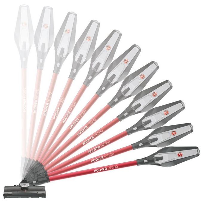Hoover HF322TH 011 Aspirapolvere Senza Fili e Senza Sacco 0.7 Litri 240W Titanio
