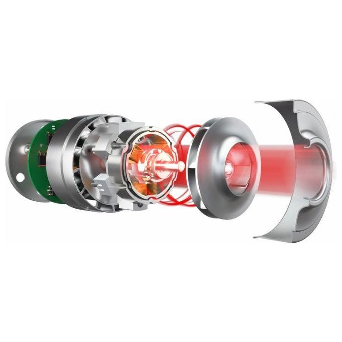 Hoover HF322TH 011 Aspirapolvere Senza Fili e Senza Sacco 0.7 Litri 240W Titanio
