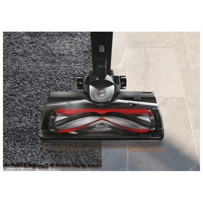 Hoover HF322TH 011 Aspirapolvere Senza Fili e Senza Sacco 0.7 Litri 240W Titanio