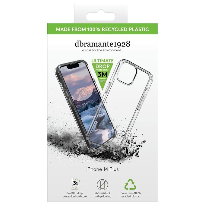 Dbramante 1928 Iceland Pro Cover per iPhone 14 Max Trasparente