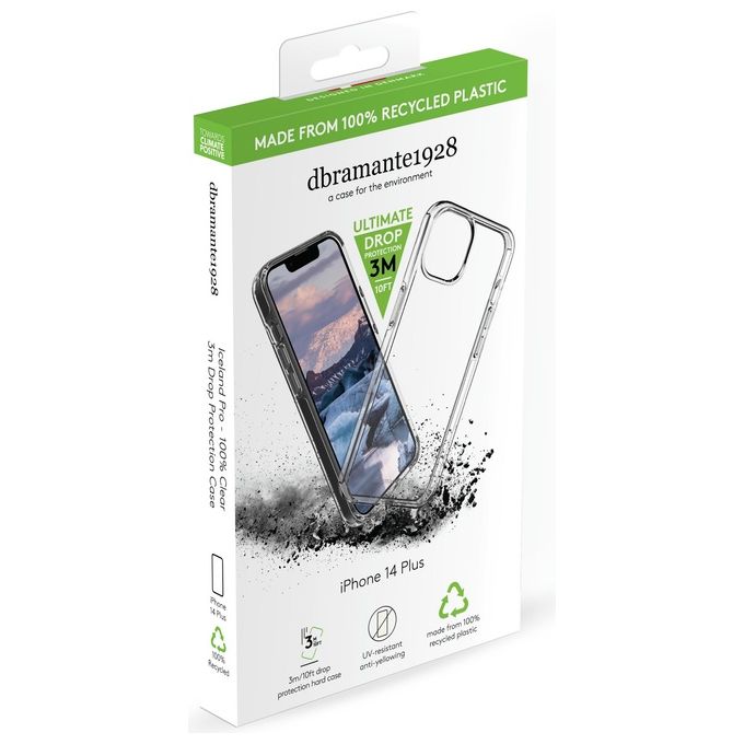 Dbramante 1928 Iceland Pro Cover per iPhone 14 Max Trasparente