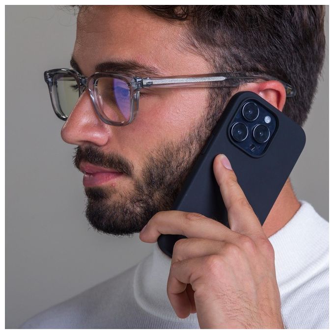 Dbramante 1928 Monaco Cover per iPhone 14 Pro Blu