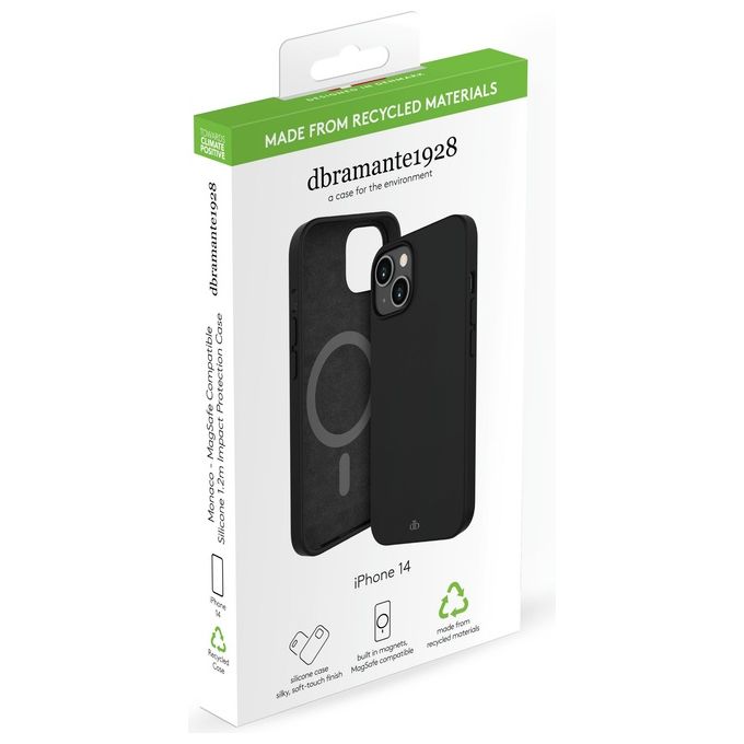 Dbramante 1928 Monaco Cover per iPhone 14nero
