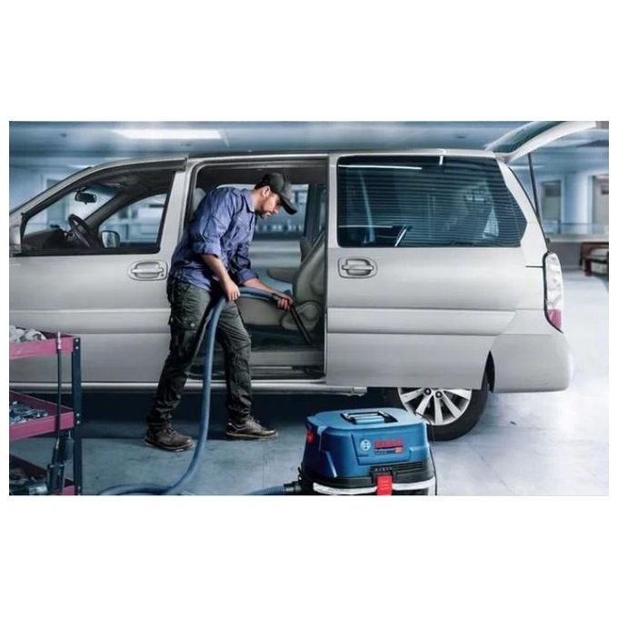 Bosch GAS 12-25 PL 21 L Aspiratore a Cilindro Secco e Bagnato 1250W Sacchetto per la Polvere