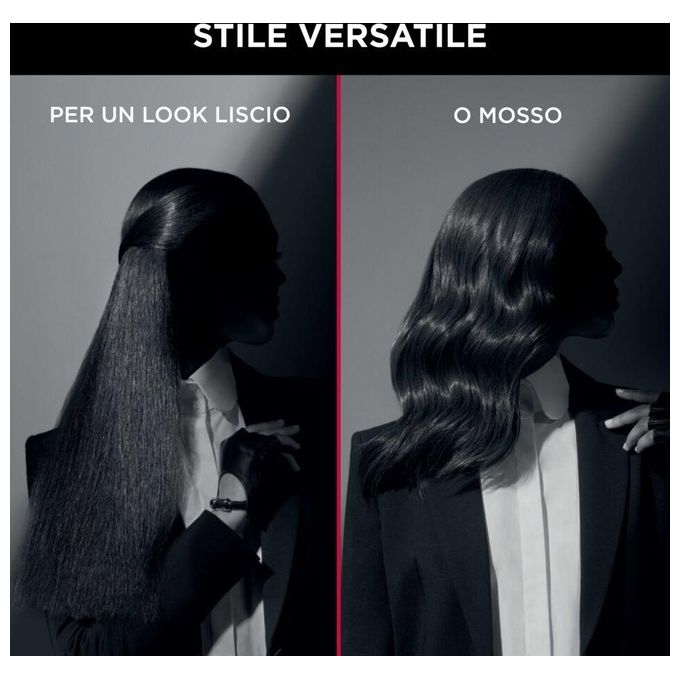 Rowenta X Karl Largerfeld SF411L Piastra per Capelli Caldo Nero 1.8mt