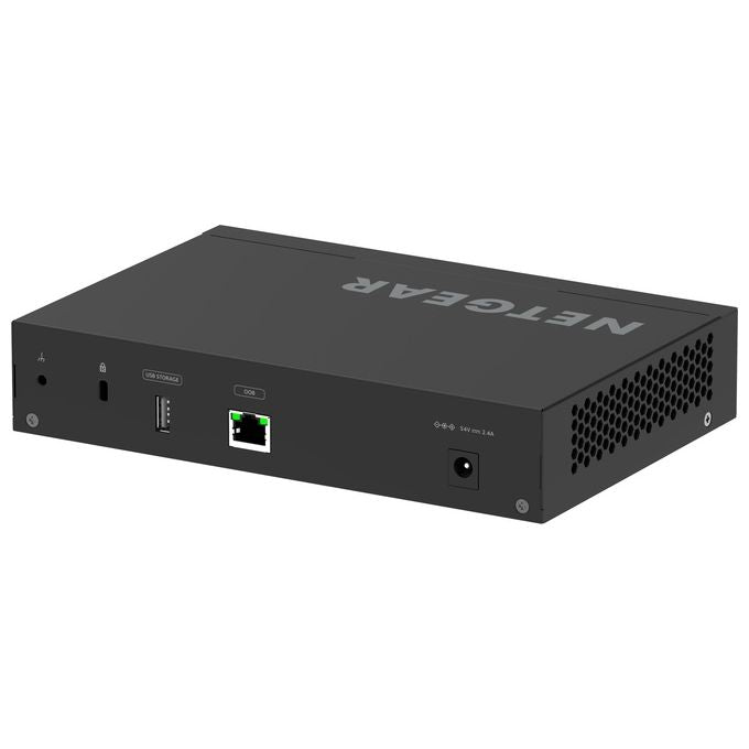 Netgear GSM4210PD-100EUS Switch di Rete Gestito L2-L3 Gigabit Ethernet 10-100-1000 Supporto Power over Ethernet Nero