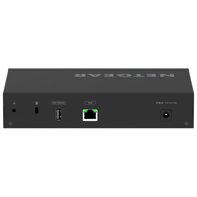 Netgear GSM4210PD-100EUS Switch di Rete Gestito L2-L3 Gigabit Ethernet 10-100-1000 Supporto Power over Ethernet Nero