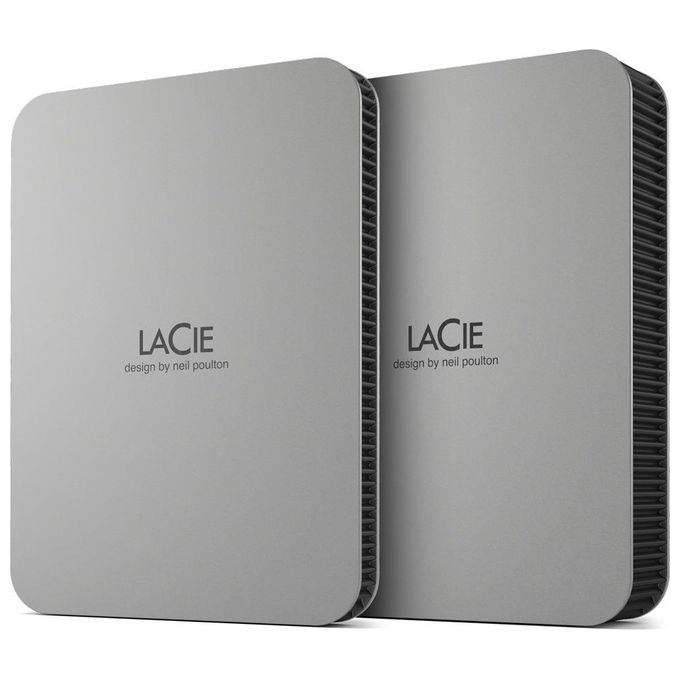 Seagate Lacie Storage 2.5 Mobile Drive 2Tb Usb 3.1 Usb Type-C Moon Silver W-rescue