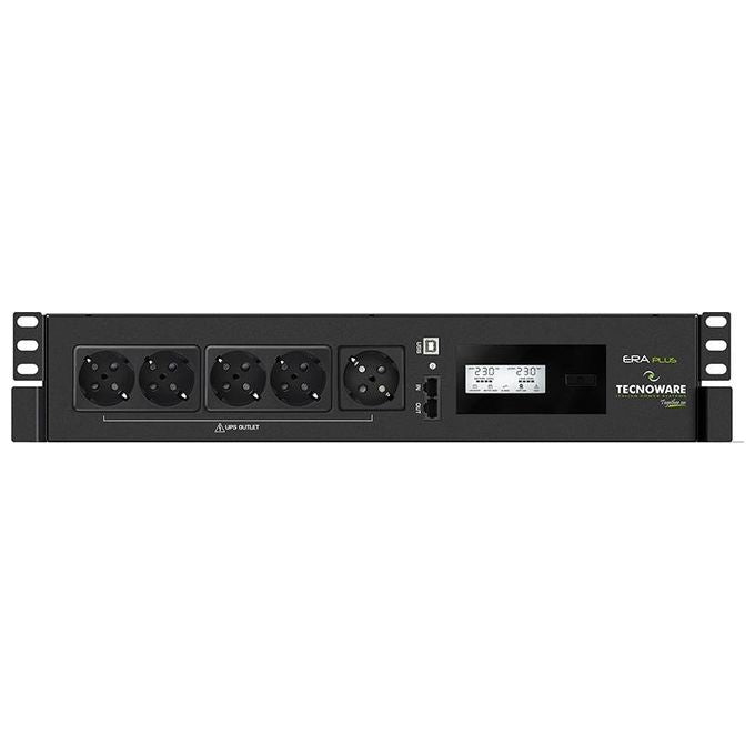 Tecnoware FGCERAPL1202RSCH Gruppo di Continuita' (UPS) a Linea Interattiva 1.2 kVA 840W 5 Prese AC