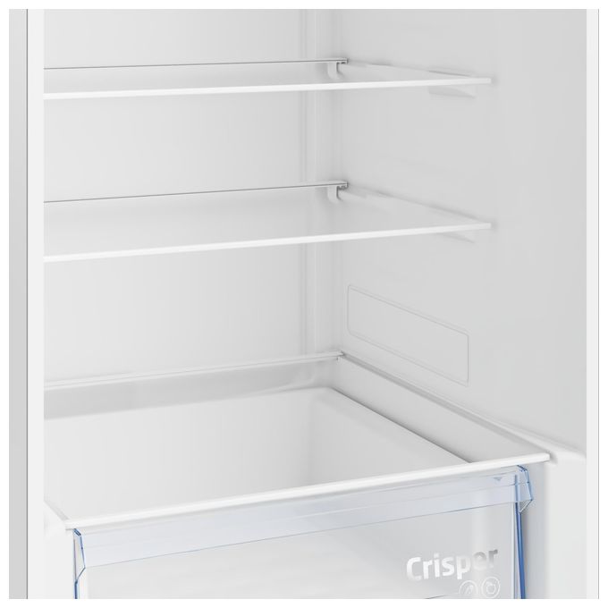 BEKO B1RCNE364XB Frigorifero combinato 316 L 1865 cm Classe E 37 dB Total No Frost MultiAirflow modalita' Eco e Vacanza Metal Look