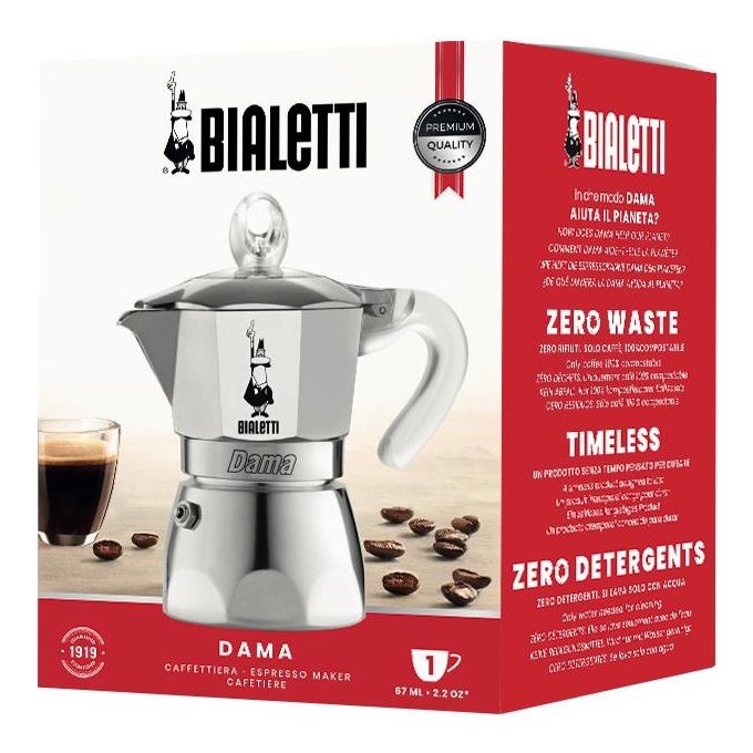 Bialetti Caffettiera Dama Pure