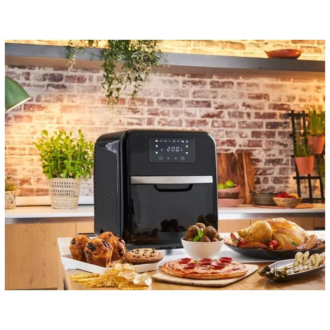 Moulinex Al5018 Easy Fry Oven e Grill Friggitrice Ad Aria Calda E Forno Elettrico 11 Litri 2000 W Nero