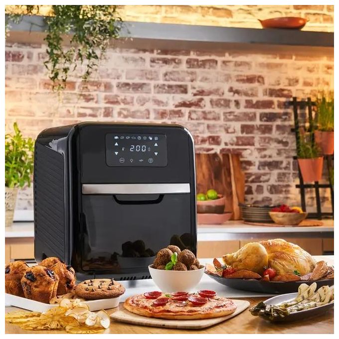 Moulinex Al5018 Easy Fry Oven e Grill Friggitrice Ad Aria Calda E Forno Elettrico 11 Litri 2000 W Nero