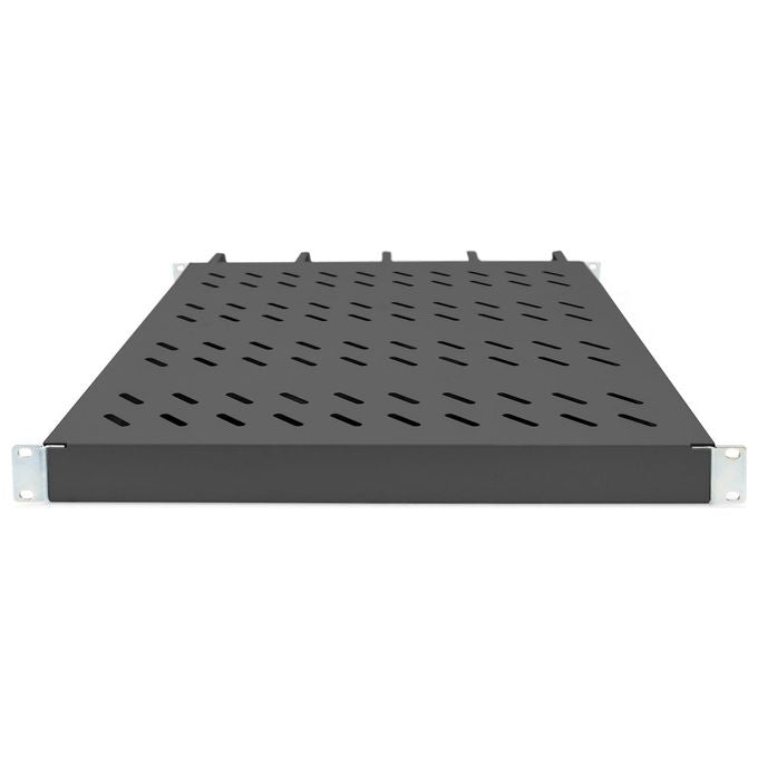 Digitus Ripiano per Armadi Rack 19'' con Gestione Cavi per Armadi 800mm Colore Nero
