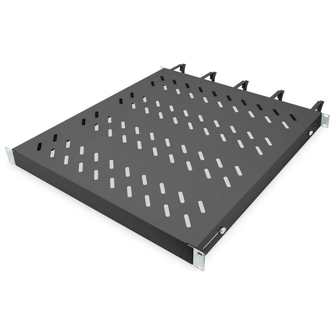 Digitus Ripiano per Armadi Rack 19'' con Gestione Cavi per Armadi 800mm Colore Nero