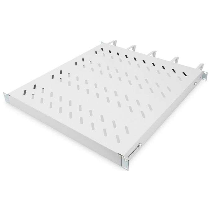 Digitus Ripiano per Armadi Rack 19'' con Gestione Cavi per Armadi 800mm Colore Grigio
