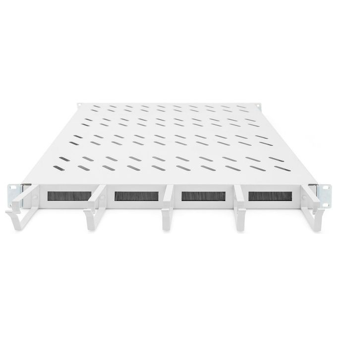 Digitus Ripiano per Armadi Rack 19'' con Gestione Cavi per Armadi 800mm Colore Grigio