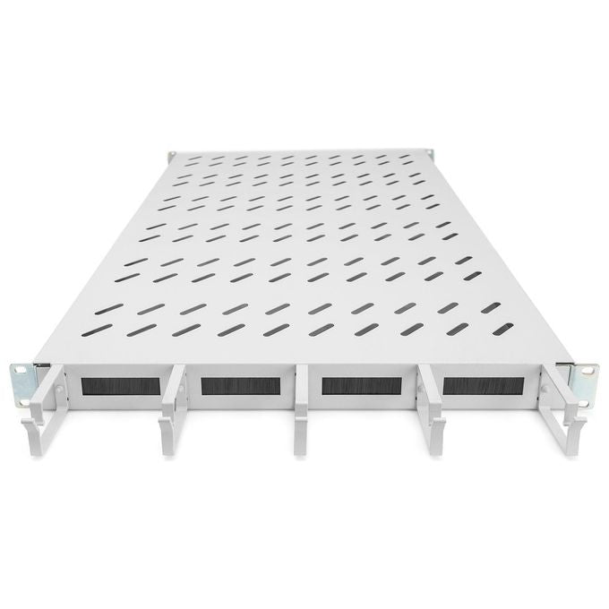 Digitus Ripiano per Armadi Rack 19'' con Gestione Cavi per Armadi 1000mm Colore Grigio