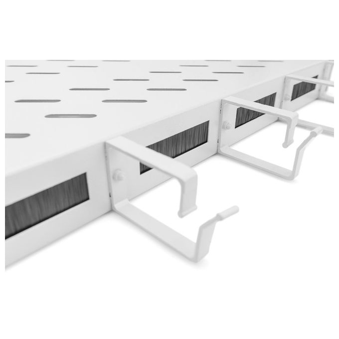 Digitus Ripiano per Armadi Rack 19'' con Gestione Cavi per Armadi 1000mm Colore Grigio