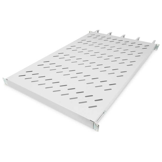 Digitus Ripiano per Armadi Rack 19'' con Gestione Cavi per Armadi 1000mm Colore Grigio