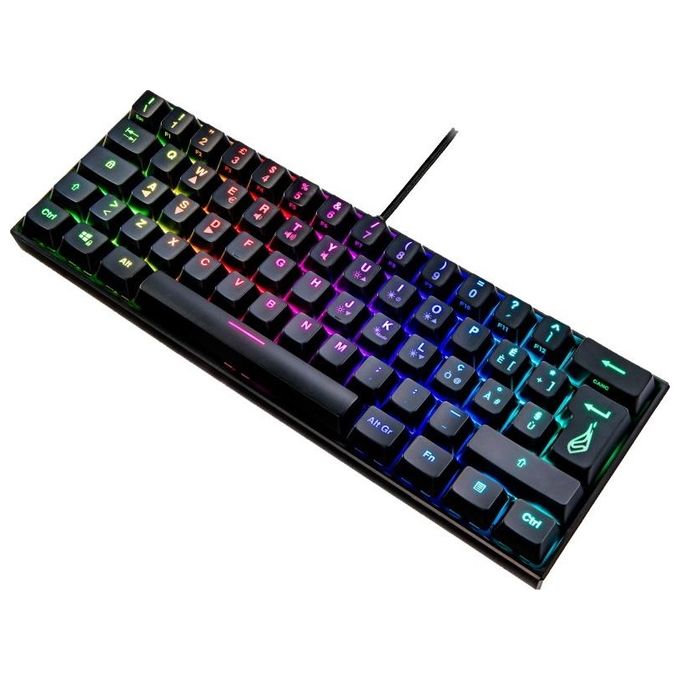 SureFire Condor Claw Gaming da 8 pulsanti I Mouse da gioco I Luci RGB I Mouse per PC 6400 DPI I 8 tasti programmabili I USB 3.2 GEN 1 e USB 2.0 I Windows Mac e console