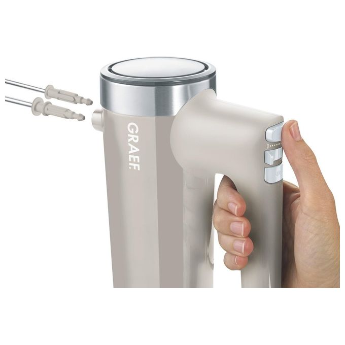 Graef HM 508 Frullatore Manuale 600 Watt Taupe