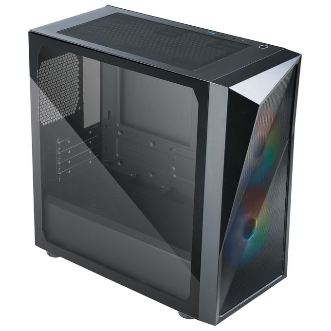 Cooler Master Case Micro Atx Mid Tower CMP 320 Argb Tempered Glass Desktop Argb