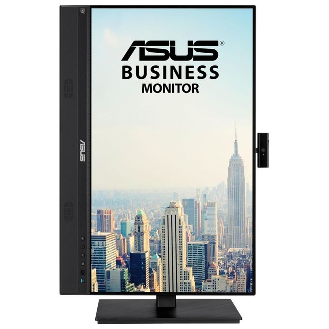 ASUS BE24ECSNK, Monitor 23.8”, FullHD(1920x1080), IPS, Frameless, Webcam FullHD Integrata, Microfono Ai Noise Canceling, USB-C, Speaker Integrati, Design Ergonomico, Eye Care, Riduzione Luce Blu, Nero