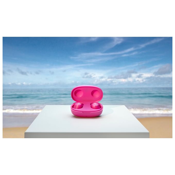 Urbanista Lisbon Auricolari True Wireless Auricolari Bluetooth con Controlli Touch Rosa