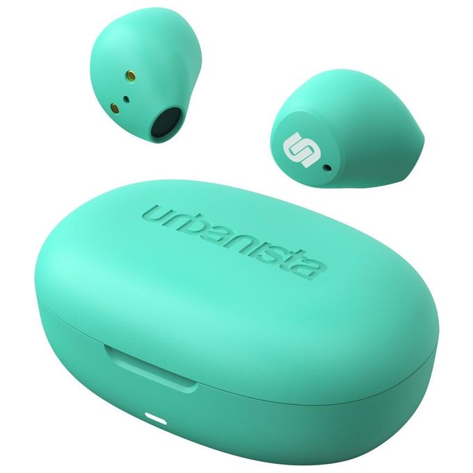 Urbanista Lisbon Auricolari True Wireless Auricolari Bluetooth con Controlli Touch Menta Verde