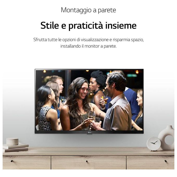 LG 27TQ615SP Smart TV 27 Pollici Full HD con webOS colore Nero