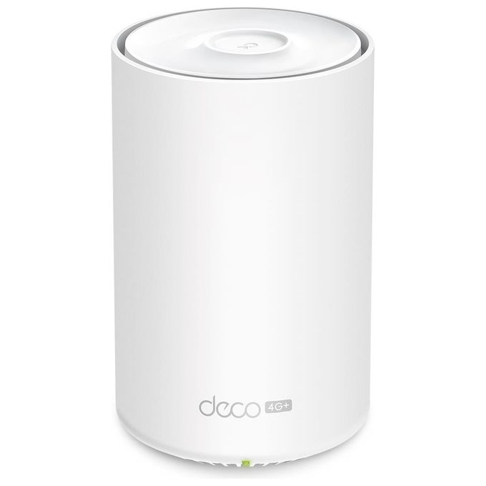 TP-Link Router 4G+ Mesh Wi-Fi 6 Deco X20-4G, Dual Band AX1800, modalita' 4G o wireless router o Access Point, 3 porte gigabit, compatibile con tutti i modelli Deco e con Alexa