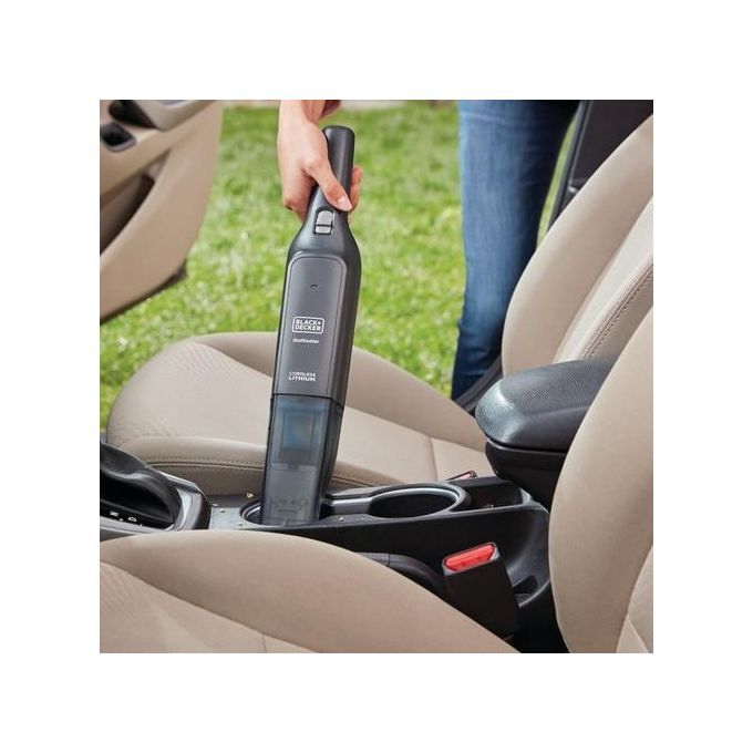 Black+Decker HLVC320B11 Aspirabriciole Senza Fili a Batteria Aspirapolvere a Mano Portatile Titanium