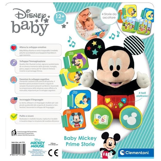 Clementoni Baby Mickey Prime Storie