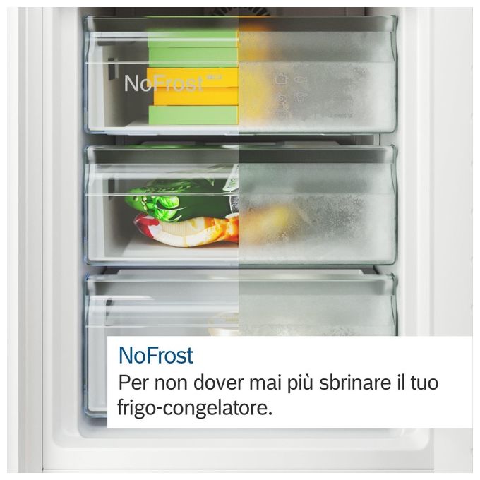 Bosch KGN492LDF - Serie 4 - Frigorifero Combinato 440 L, 203 cm, Classe D, 35 dB, Total No Frost, VitaFresh XXL, Inox