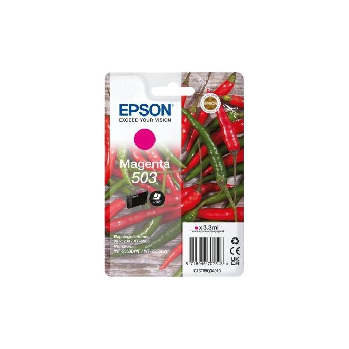 Epson Cartuccia d'Inchiostro Originale Peperoncino Magenta 503