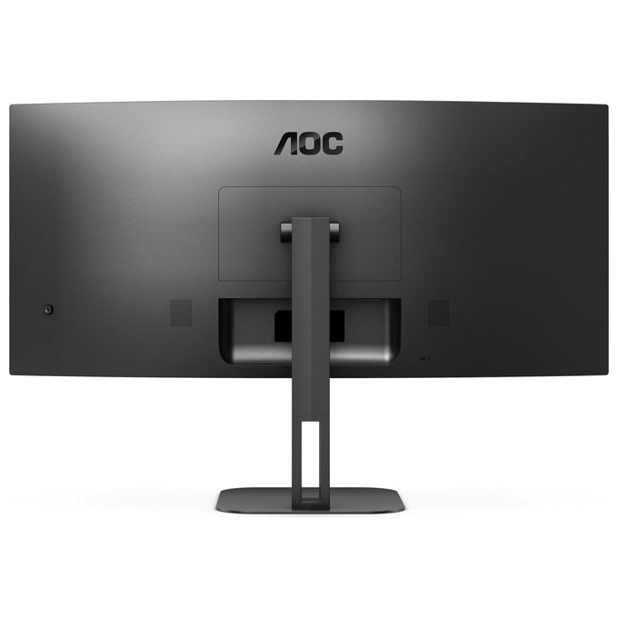 AOC V5 CU34V5C Monitor Pc 34'' 3440x1440 Pixel Wide Quad Hd Led Nero