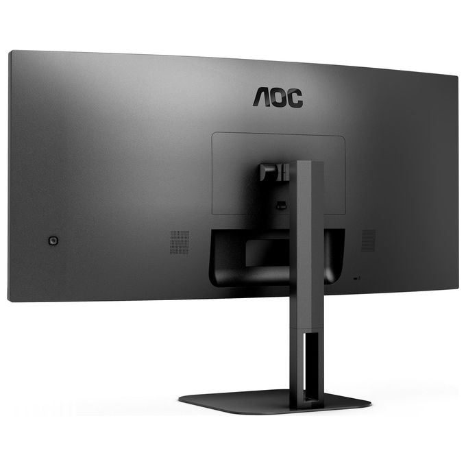 AOC V5 CU34V5C Monitor Pc 34'' 3440x1440 Pixel Wide Quad Hd Led Nero