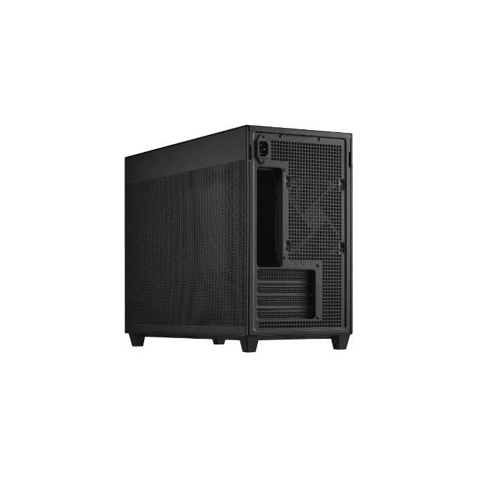ASUS Prime AP201, case MicroATX, 33 litri, pannelli laterali tool-free e una mesh quasi filtrante, supporto per dissipatori da 360mm, schede grafiche lunghe fino a 338 mm e PSU ATX standard. Nero