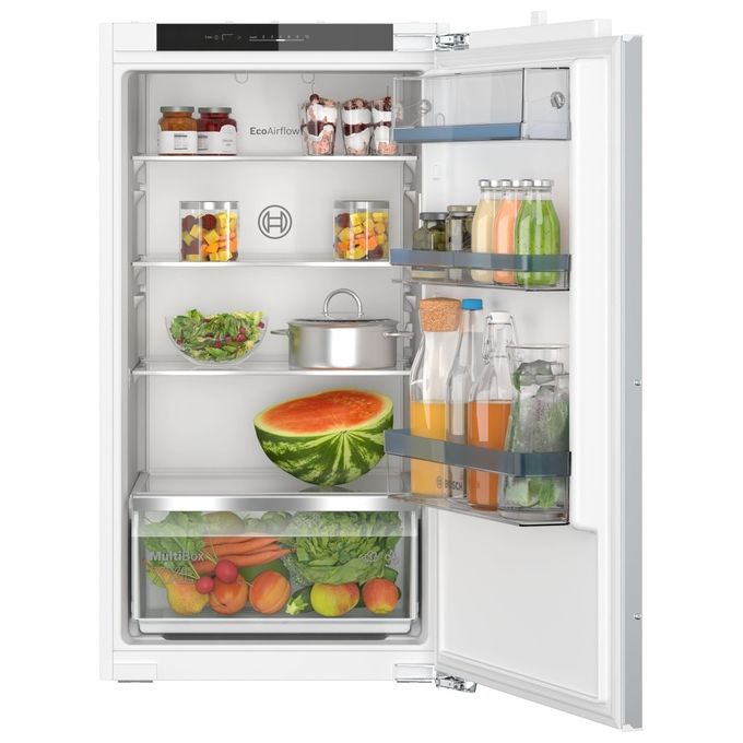 Bosch KIR31VFE0 Serie 4 Frigorifero Monoporta Capacita' 165 Litri Classe Energetica E Ventilato MultiBox XXL FreshSense 102.5 cm Bianco