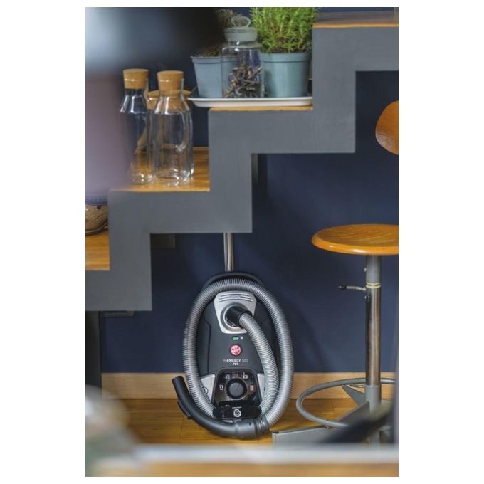 Hoover H-ENERGY 300 HE320PET 011 Aspirapolvere 3.5 Litri a Cilindro Secco 850W Sacchetto per la Polvere