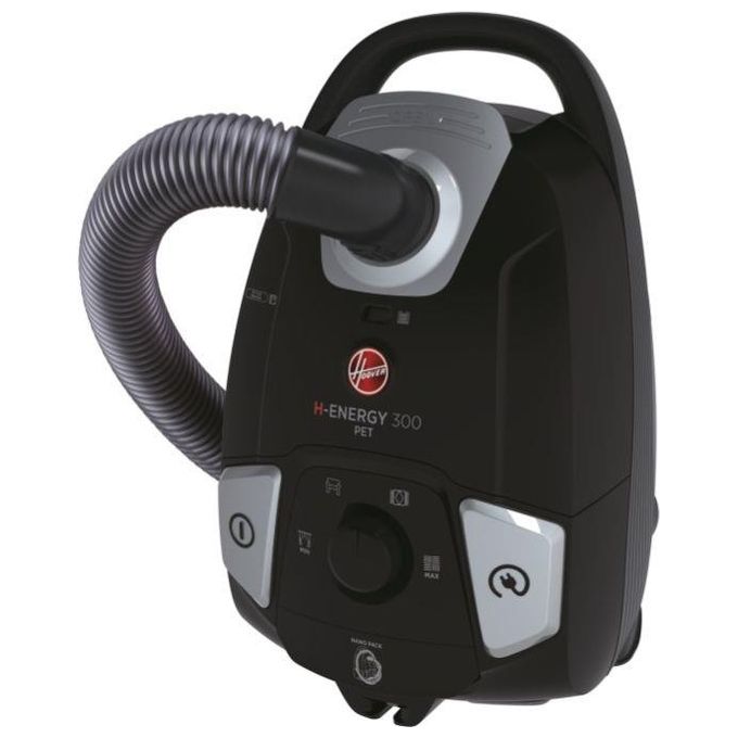 Hoover H-ENERGY 300 HE320PET 011 Aspirapolvere 3.5 Litri a Cilindro Secco 850W Sacchetto per la Polvere