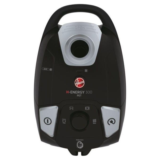 Hoover H-ENERGY 300 HE320PET 011 Aspirapolvere 3.5 Litri a Cilindro Secco 850W Sacchetto per la Polvere